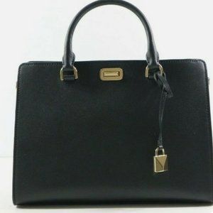 Michael Kors SYLVIE Large Leather Tote Satchel